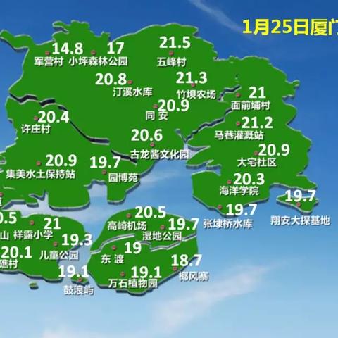 【厦门未来7天天气预报】厦门未来一周天气情况