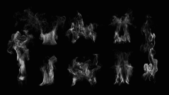 431个科幻魔法能量冲击波星火粒子粉尘烟雾特效合成动画素材