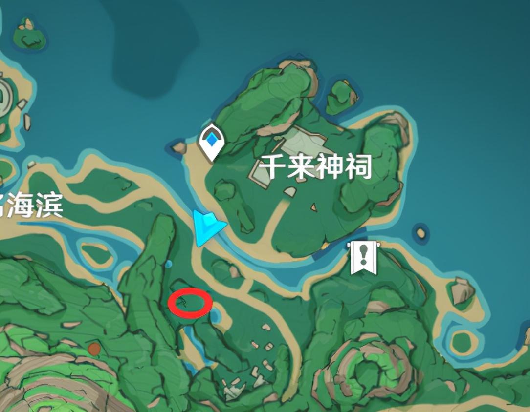 原神怎么进千来神祠地下（原神稻妻铁门后的雷神瞳怎么拿）