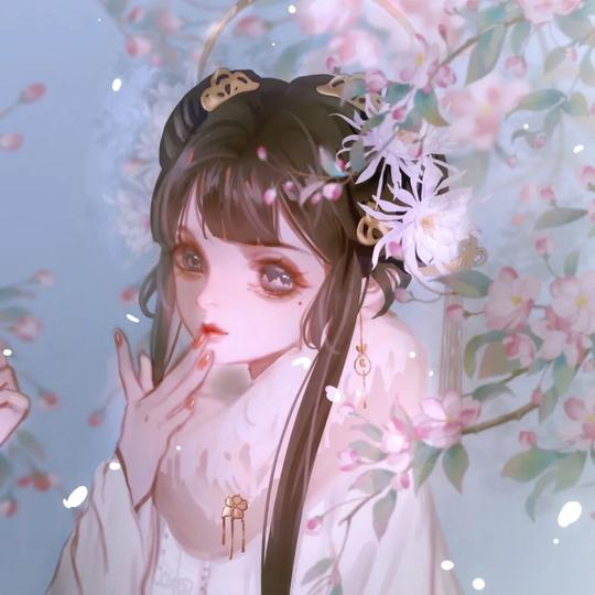 好看的古风闺蜜头像姐妹|早春暮春，酒暖花深