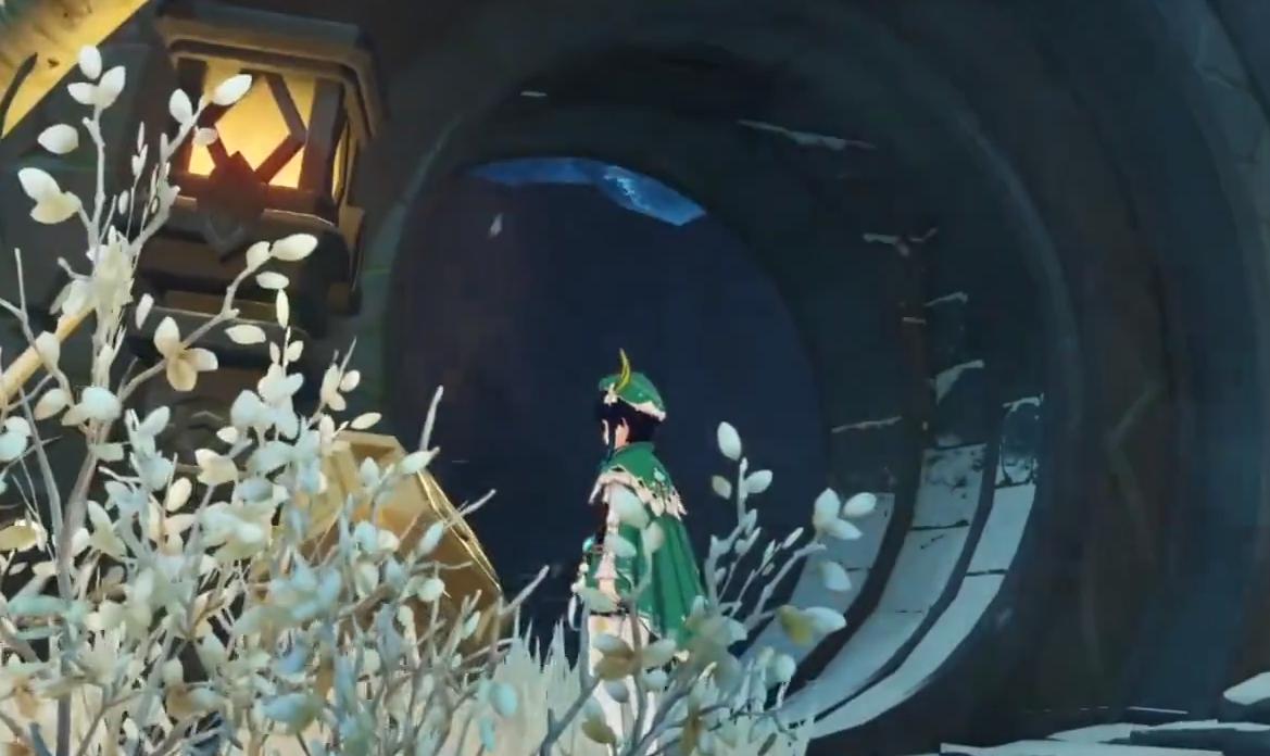 原神雪路怎么走（原神雪山找绯红玉髓的门怎么开）