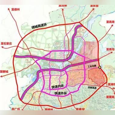 济南市的市中心在哪里