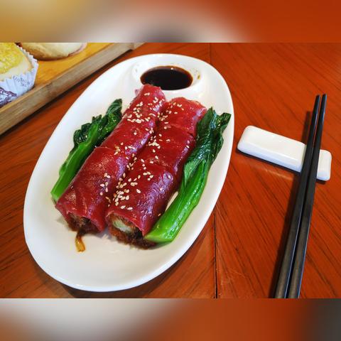 西安市红米肠是怎么拉的