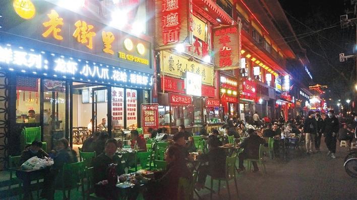 咸阳美食街叫什么（还有什么地方是美食比较集中的小吃街吗）