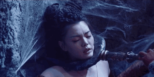 碰瓷《大话西游》，这部网大搞出了个70岁的老唐僧，心疼蜘蛛精