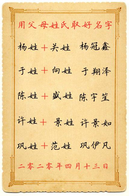 宝宝起名怎么写好听(父母希望孩子成为医生怎么取名)