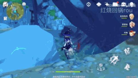 原神y怎么在水里无限游泳（原神蹦蹦炸弹能干什么）