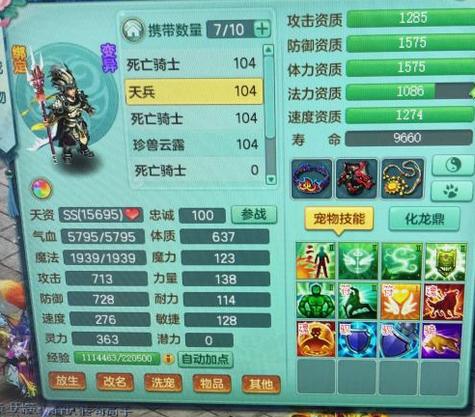 《神武4》电脑版：冷门兽诀神迹分析卡级环境舞台很大