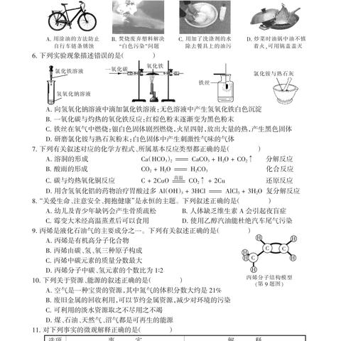 哈尔滨初中初几化学相关长尾关键词有哪些