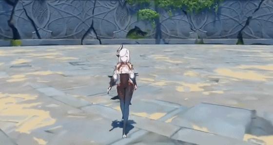 原神开始怎么走路（地中之盐秘境里面的门怎么开）