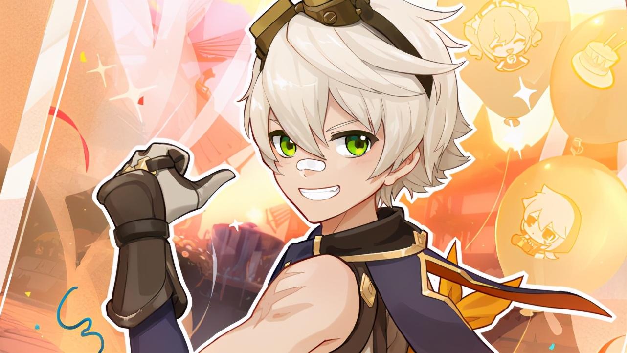 秋第十七名:安柏第十六名:凯亚t3第十五名:北斗第十四名:雷泽第十三名