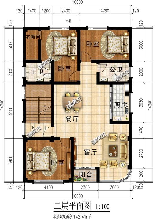10×12米临街商铺别墅这样建，做生意不愁