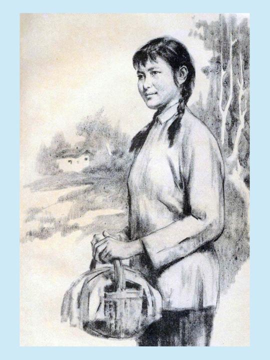 长篇小说《创业史》插图欣赏，蔡亮画