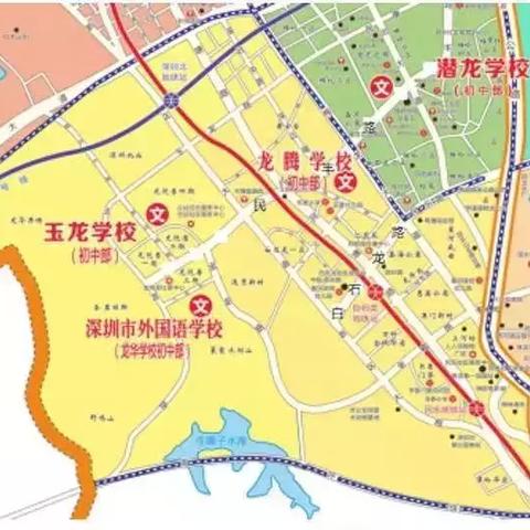 深圳龙华汽车站离龙华新区民治街道潜龙鑫茂花园a区103？