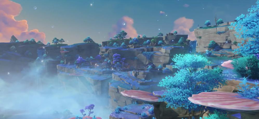 原神里的水泡怎么画（原神藤兜砦遗迹）