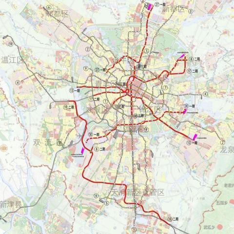 成都市地铁4号线经过哪些地方