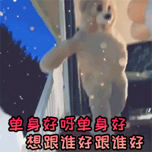 单身狗日常撸表情搞笑图