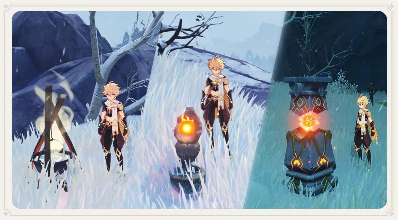 新版原神怎么点亮雪山地图（元神碧水源三种雕像怎么点亮）