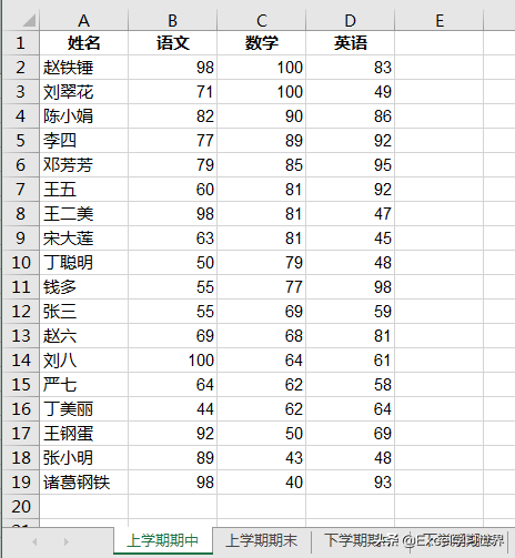 Excel 如何清除数据表