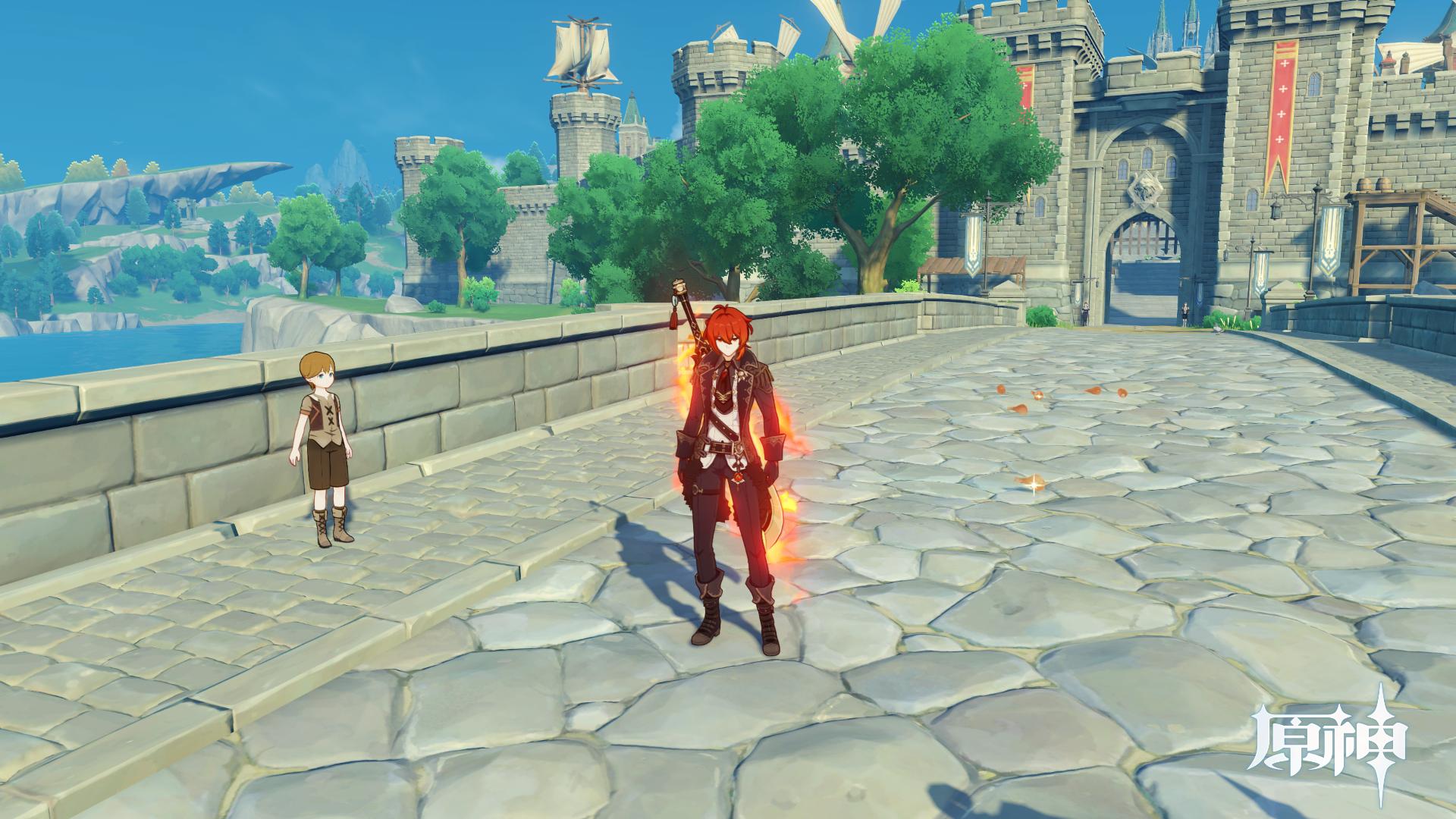 原神打斗时怎么转视角（原神镜头高度）