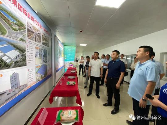 德州运河新区党工委理论学习中心组赴齐河县临邑县考察学习