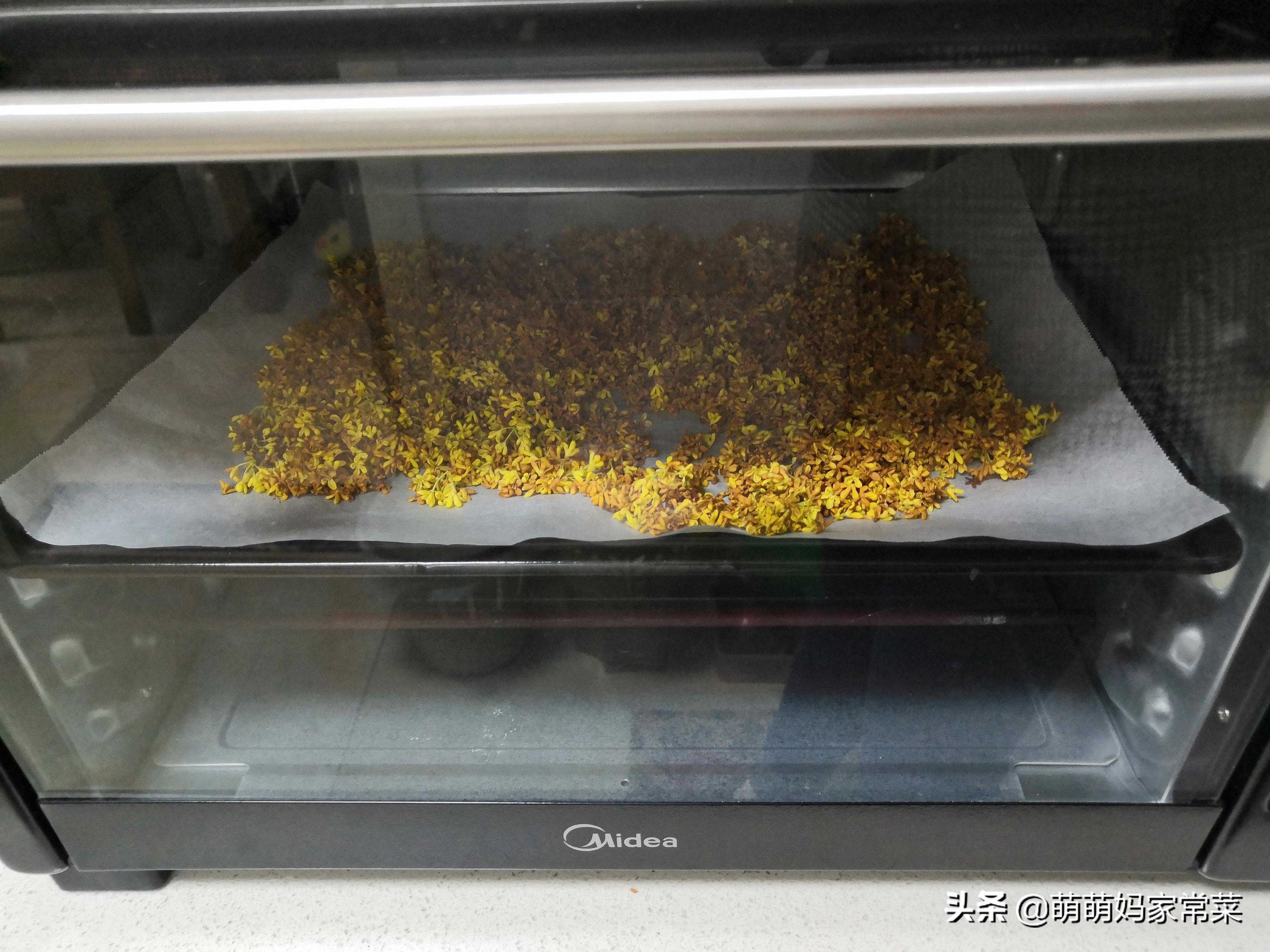 微波炉烘干桂花发黑怎么办