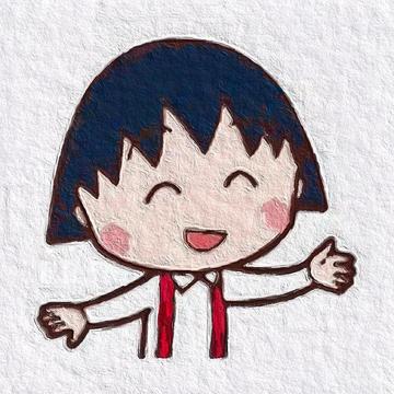 可爱樱桃小丸子卡通二次元头像大全