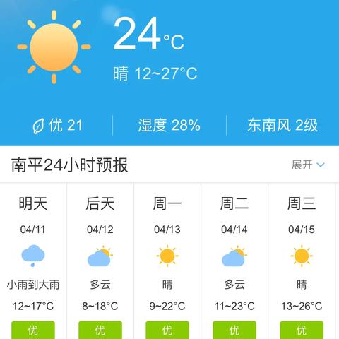 【福建未来30天天气预报】福建未来一个月天气情况查询