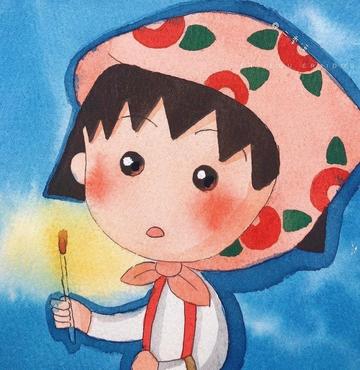 可爱樱桃小丸子卡通二次元头像大全