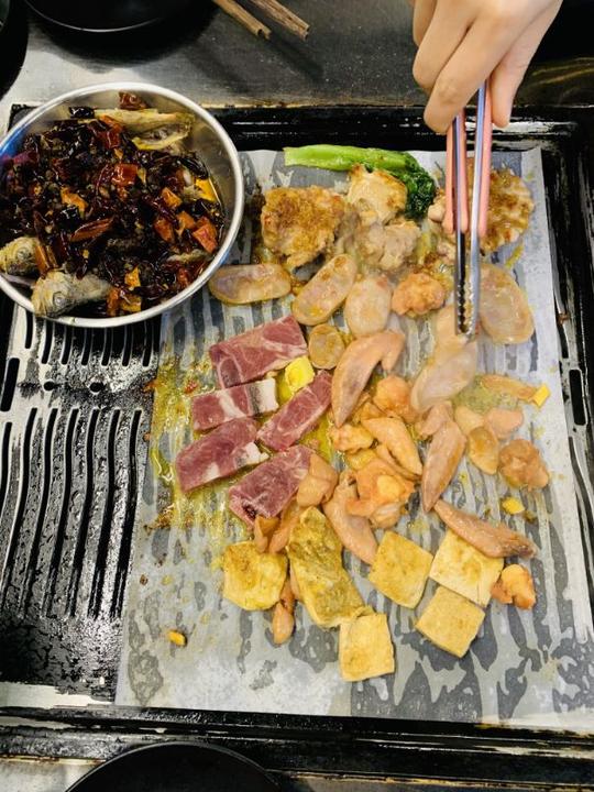 冬天烧烤的动力