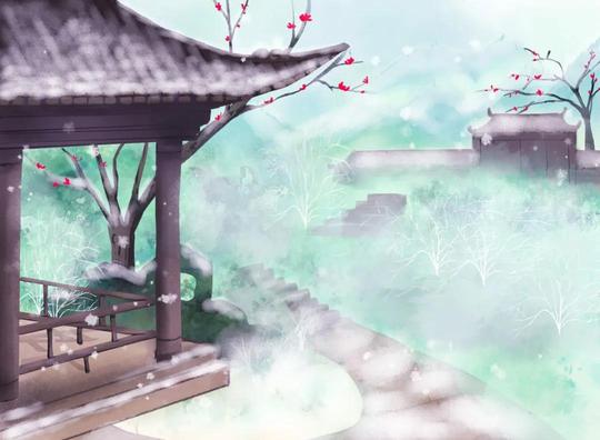 古风壁纸▏背景图5期：一身犹在，乱山深处，寂寞溪桥畔