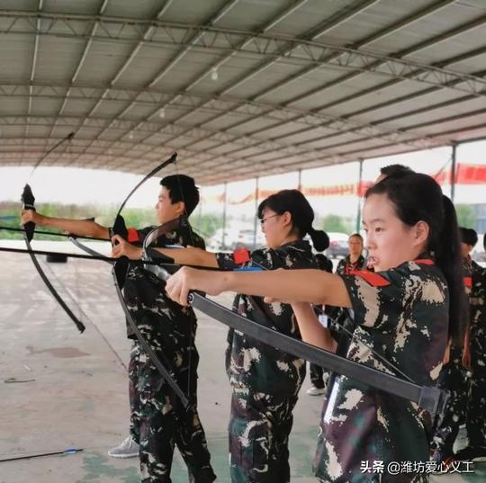 「潍坊爱心义工」第五届小风筝公益夏令营第三天训练纪实