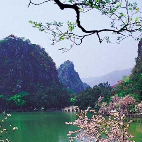 广东省肇庆市的七星岩和鼎湖㶡景区你去过吗？