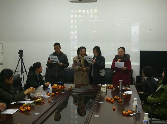 集输小学“不忘初心牢记使命”迎新年红歌诵读茶话会