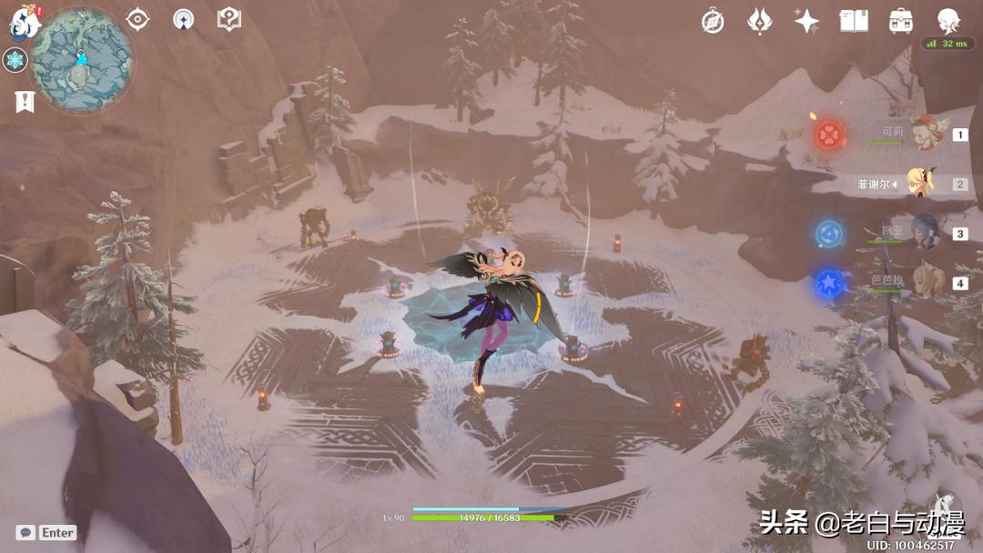 原神怎么开启雪山大门（原神萌新怎么开雪山调查）