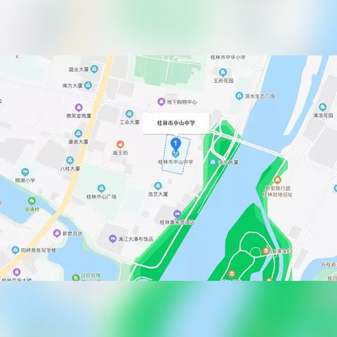 桂林市漓滨路在哪里