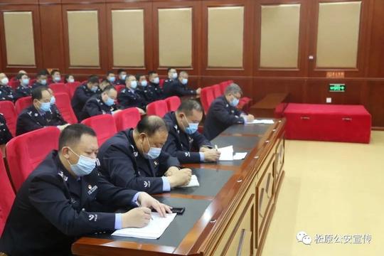 《以总书记训词为指引，努力锻造高素质过硬公安队伍》—公安局长讲授教育整顿专题党课