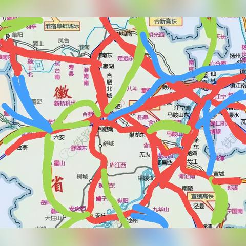 合肥高铁规划线路图相关长尾关键词有哪些