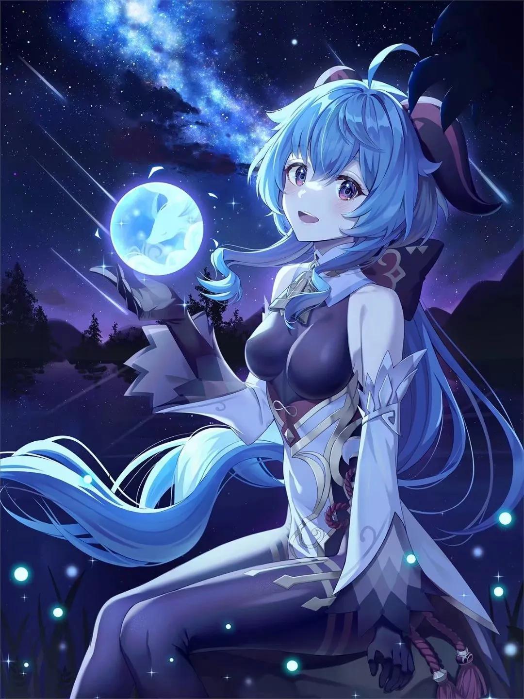 原神里的甘雨怎么画（甘雨可以用温迪的武器吗）