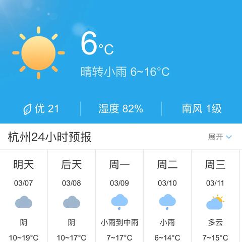 【杭州未来30天天气预报】杭州未来一个月天气情况查询
