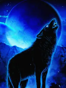 狼专用全屏壁纸 头条搜索