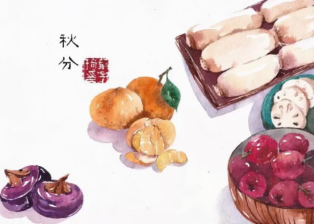 秋分朋友圈说说心情短语