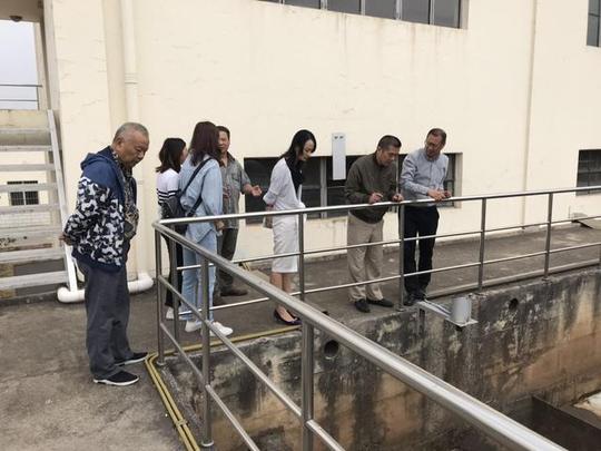 麒麟城投温泉公司到创业水务开展交流学习