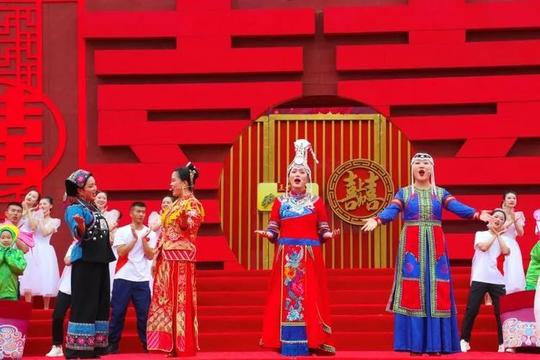 精彩纷呈！盘点绿色沁源·脱贫脱单全国百对新人集体婚礼十大亮点