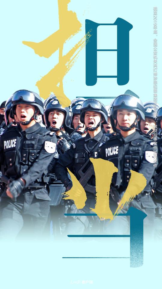 【人民日报警察节报道⑦】人民警察，真帅！