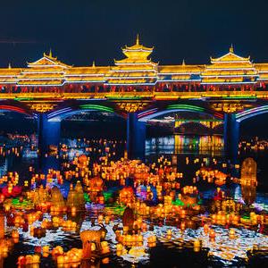 夜游桂林市文案怎么写