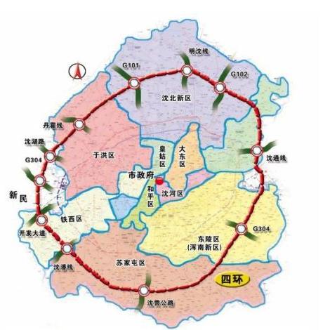 沈阳铁西区距离沈抚新城多远？