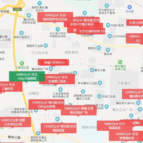 长沙尖山湖保利恒伟相关长尾关键词有哪些