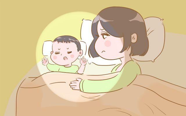 小宝宝晚上睡觉