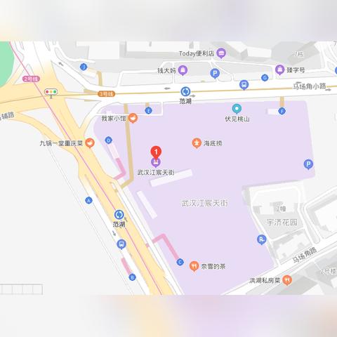 武汉市范湖站是哪个区